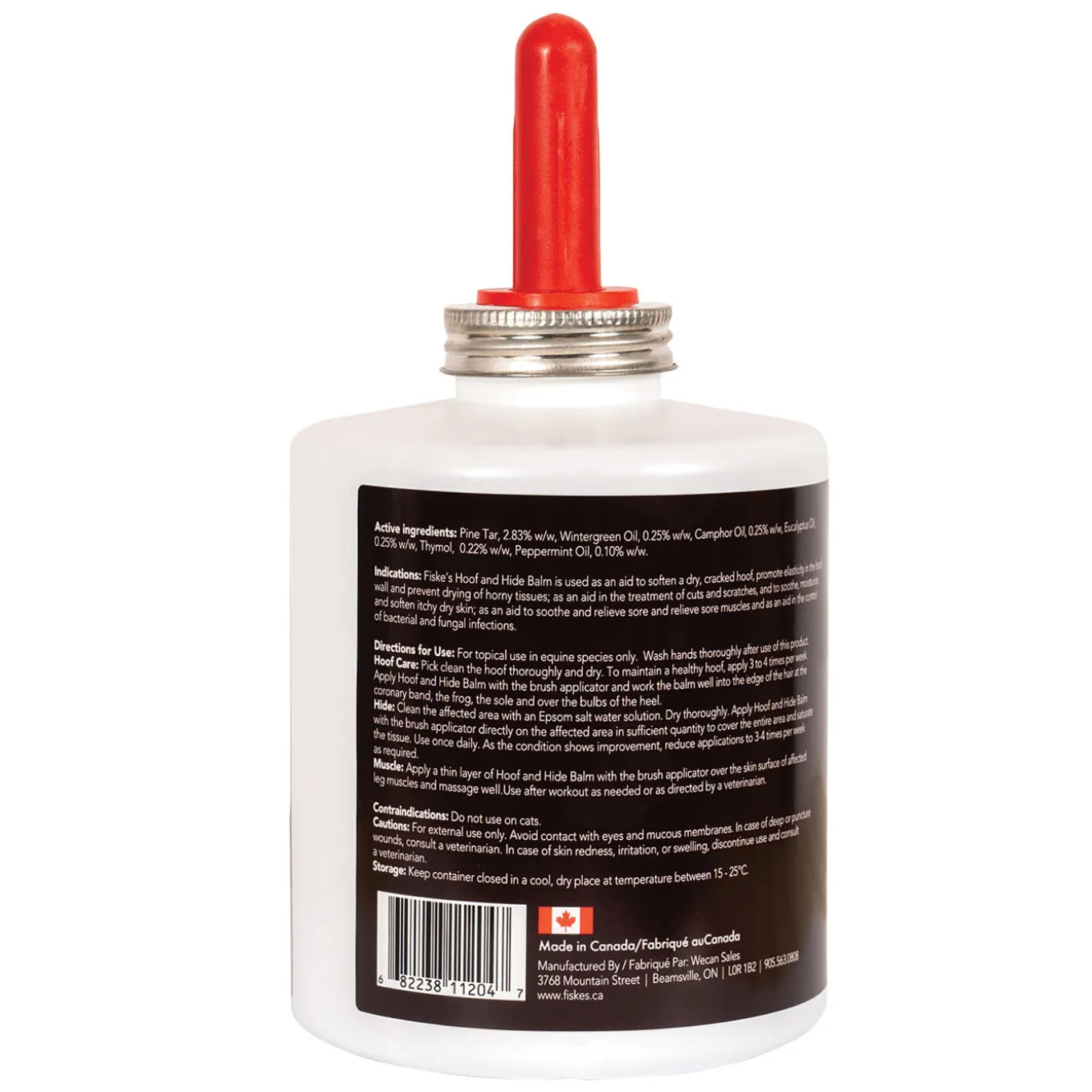 Fiske's Hoof & Hide Balm W/ Brush 1 L