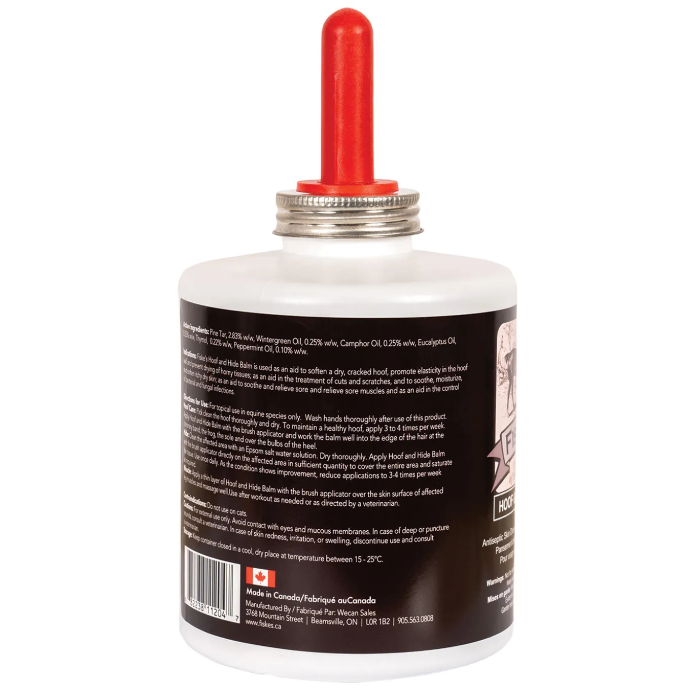 Fiske's Hoof & Hide Balm W/ Brush 1 L