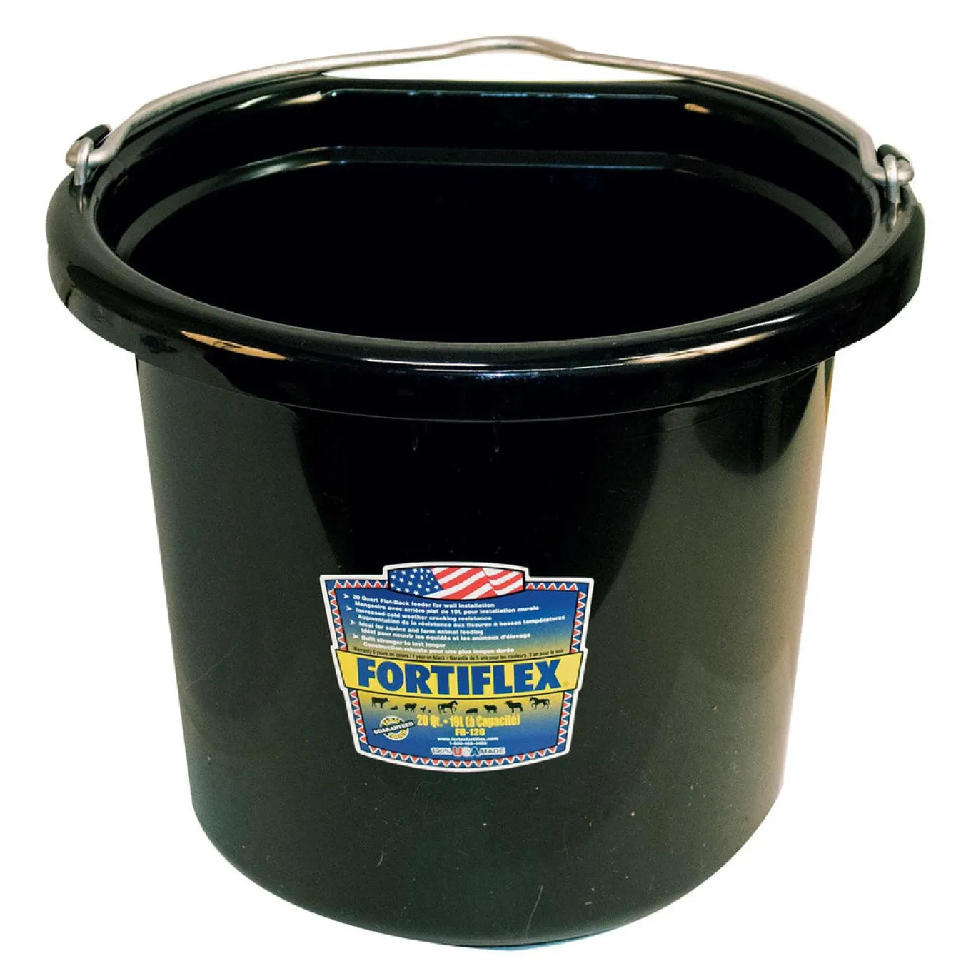 Fortiflex Flat Back Bucket 7.5 L