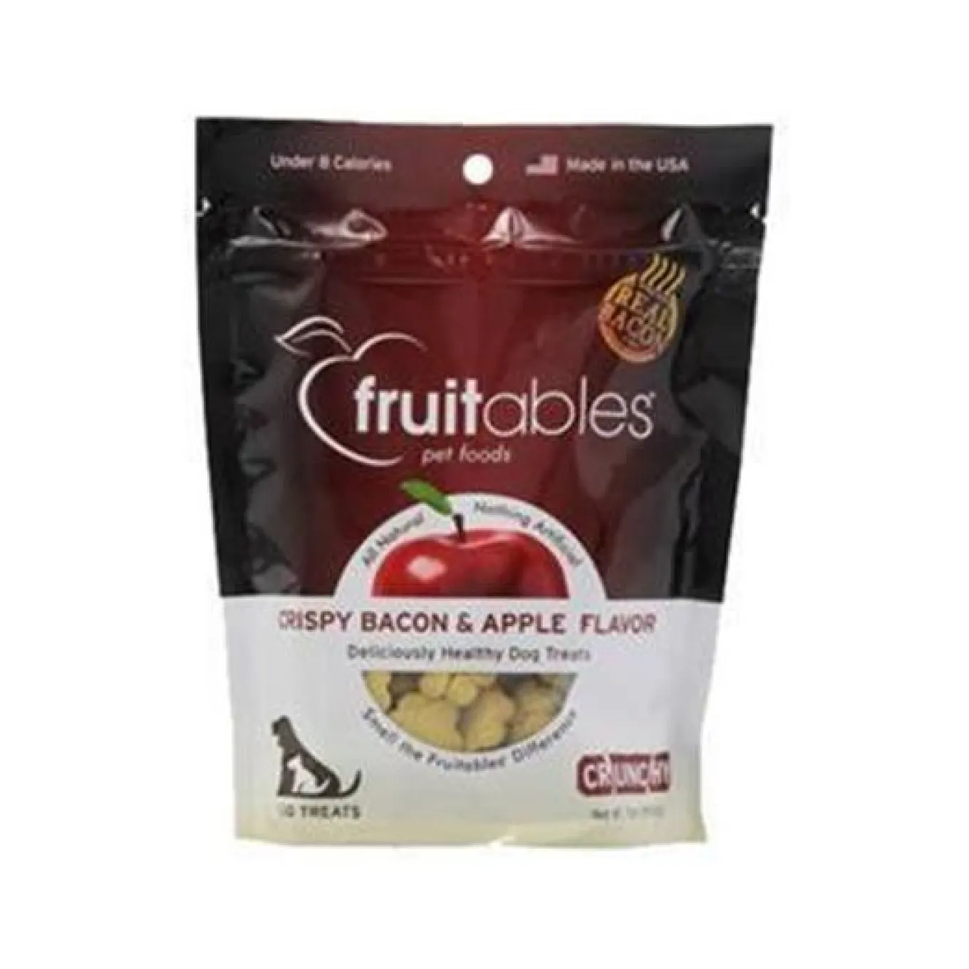 Fruitables Crispy Bacon & Apple Dog Treats 198 g