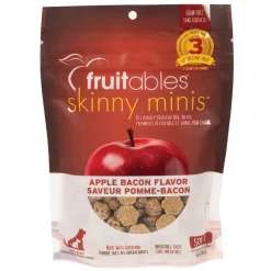 Fruitables Skinny Minis Chewy Apple Bacon Dog Treats 141 g