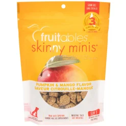 Fruitables Skinny Minis Chewy Pumpkin & Mango Dog Treats 141 g