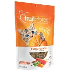 Fruitables Wildly Natural Tuna & Pumpkin Crunchy Cat Treats 70 g