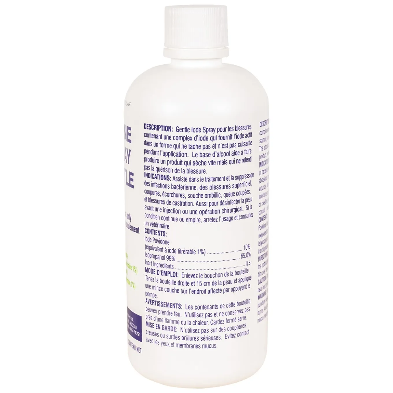 Gentle Iodine Spray 1% 500 mL