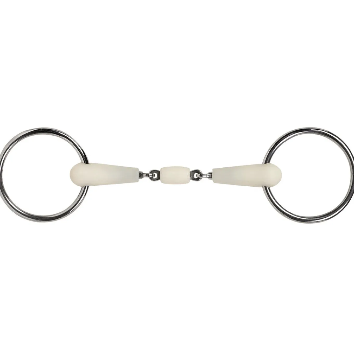 Happy Mouth Loose Ring Snaffle Bit W/ Roller