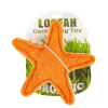 Hip Doggie Starfish Organic Loofah Dental Dog Toy