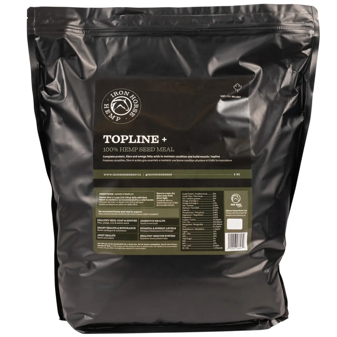 Iron Horse Hemp Seed Meal 5 kg
