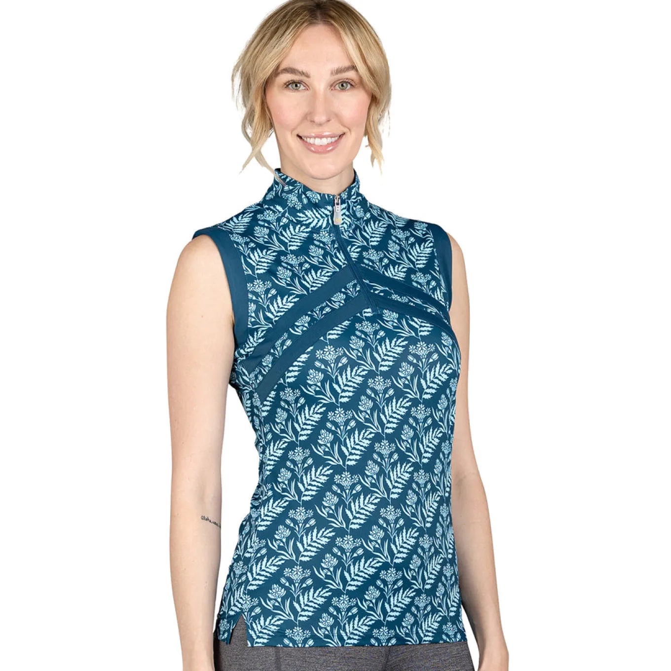 Kastel Denmark Chevron Sleeveless Top