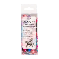 Kelley & Co. DIY Horse Charm & Bead Bracelet & Necklace Kit