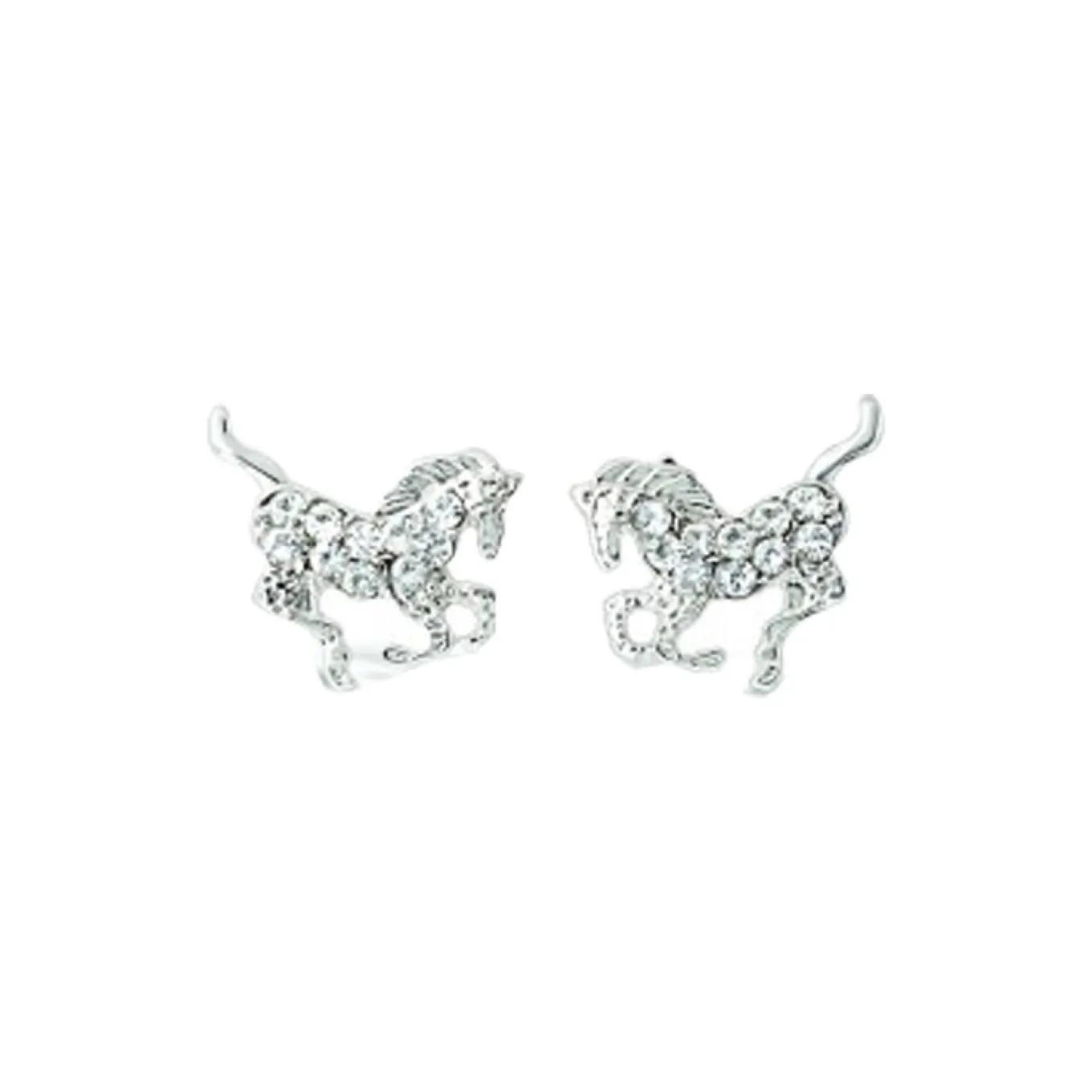 Kelley & Co. Galloping Horse Earrings