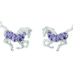 Kelley & Co. Galloping Horse Earrings