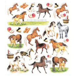 Kelley & Co. Horses & Apples Stickers