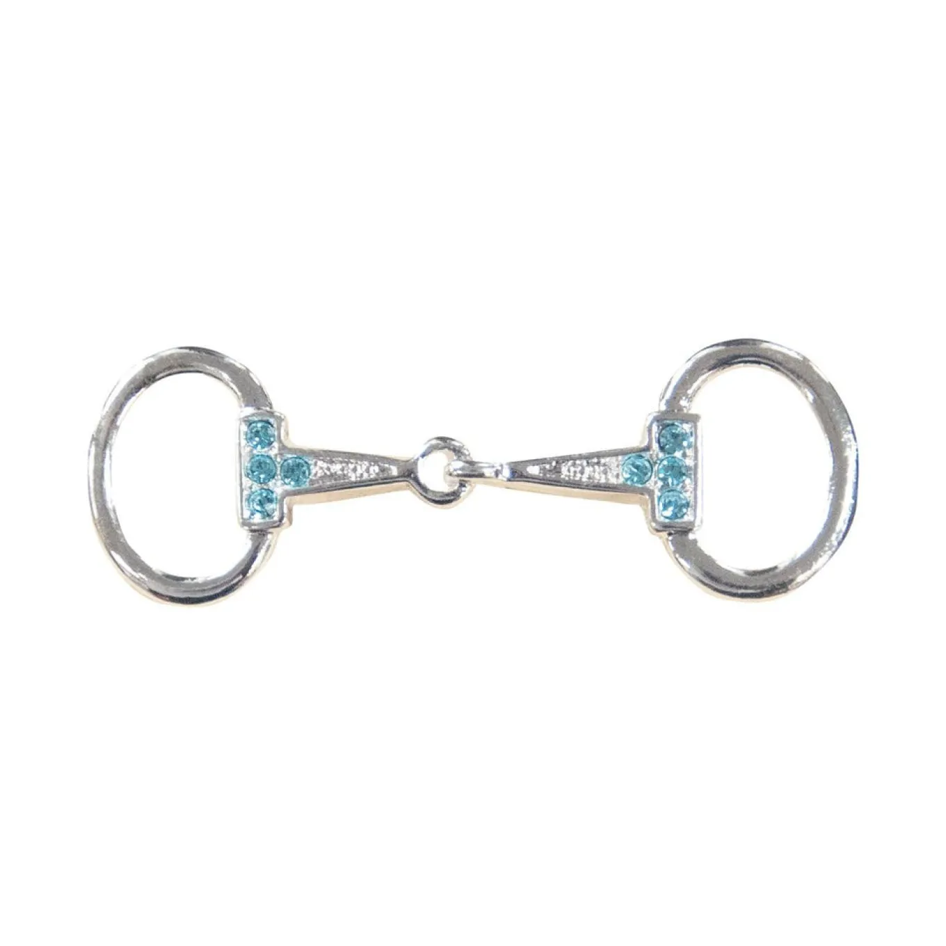 Kelley & Co. Small Rhinestone Snaffle Bit Stock Pin