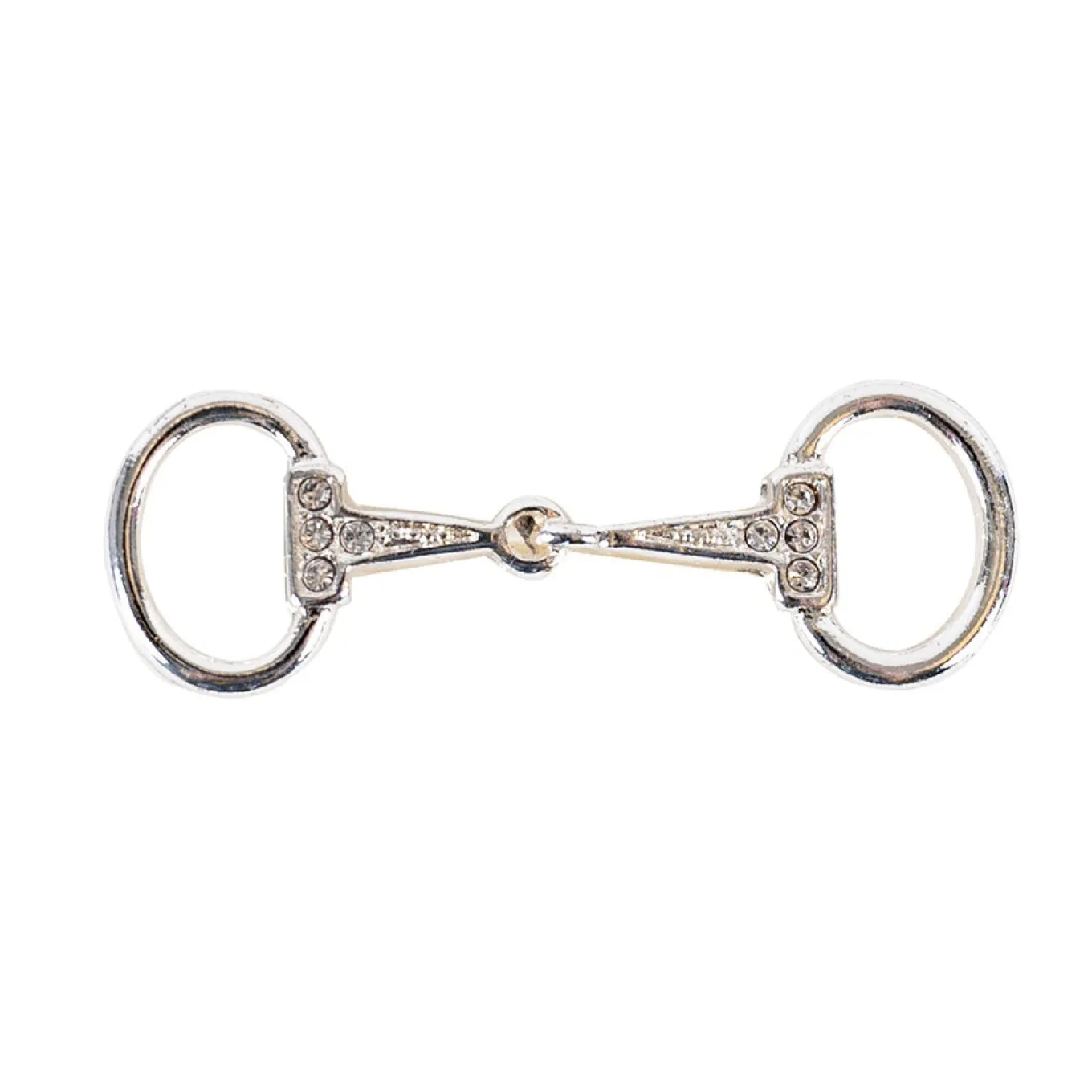 Kelley & Co. Small Rhinestone Snaffle Bit Stock Pin