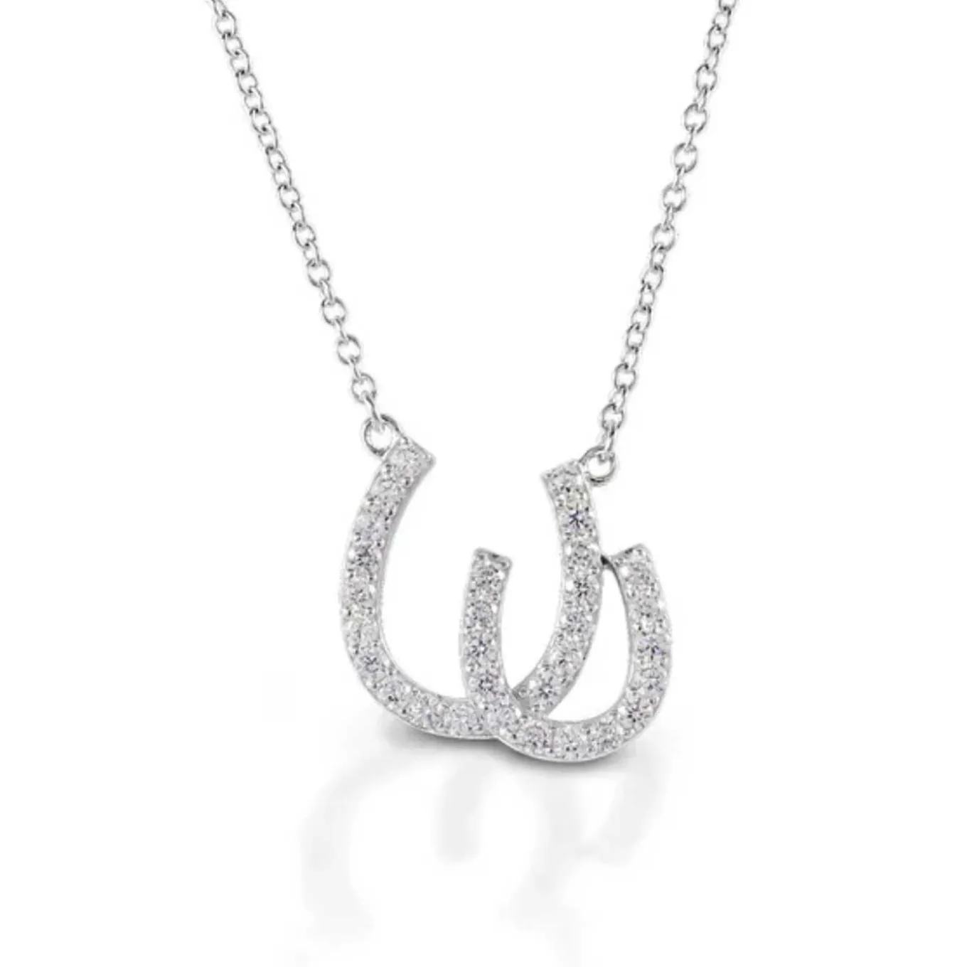 Kelly Herd Double Horseshoe Pendant