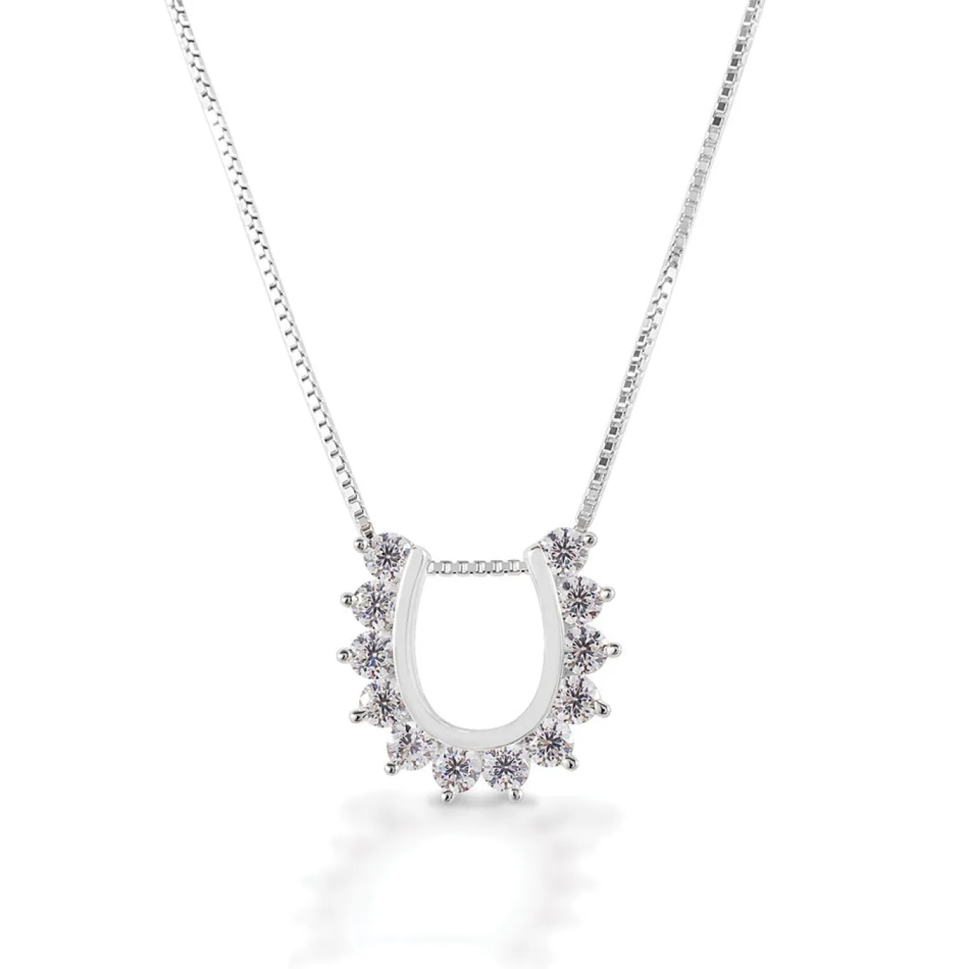 Kelly Herd Outside Set Horseshoe Necklace