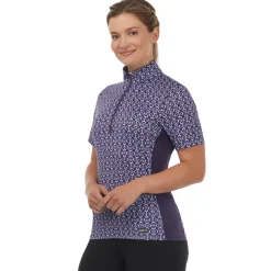 Kerrits Breeze Ice Fil Short Sleeve Print Top