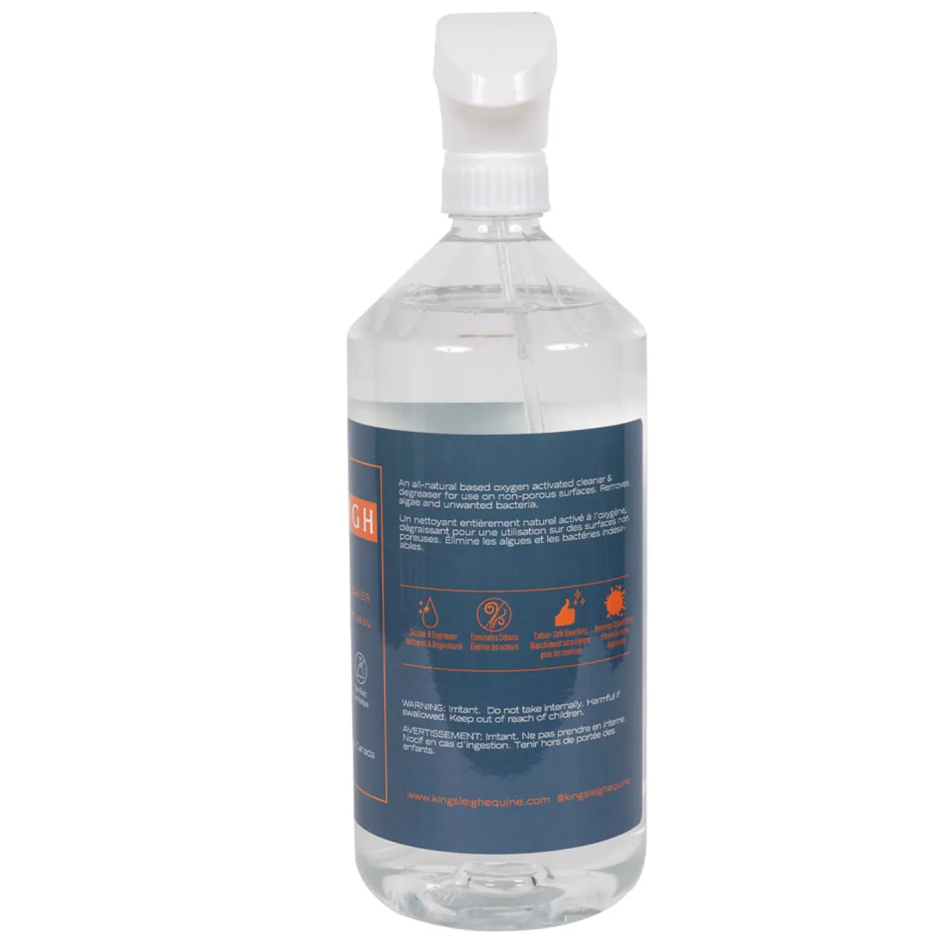 Kingsleigh Equine Trough & Bucket Cleaner W/ Sprayer 1 L