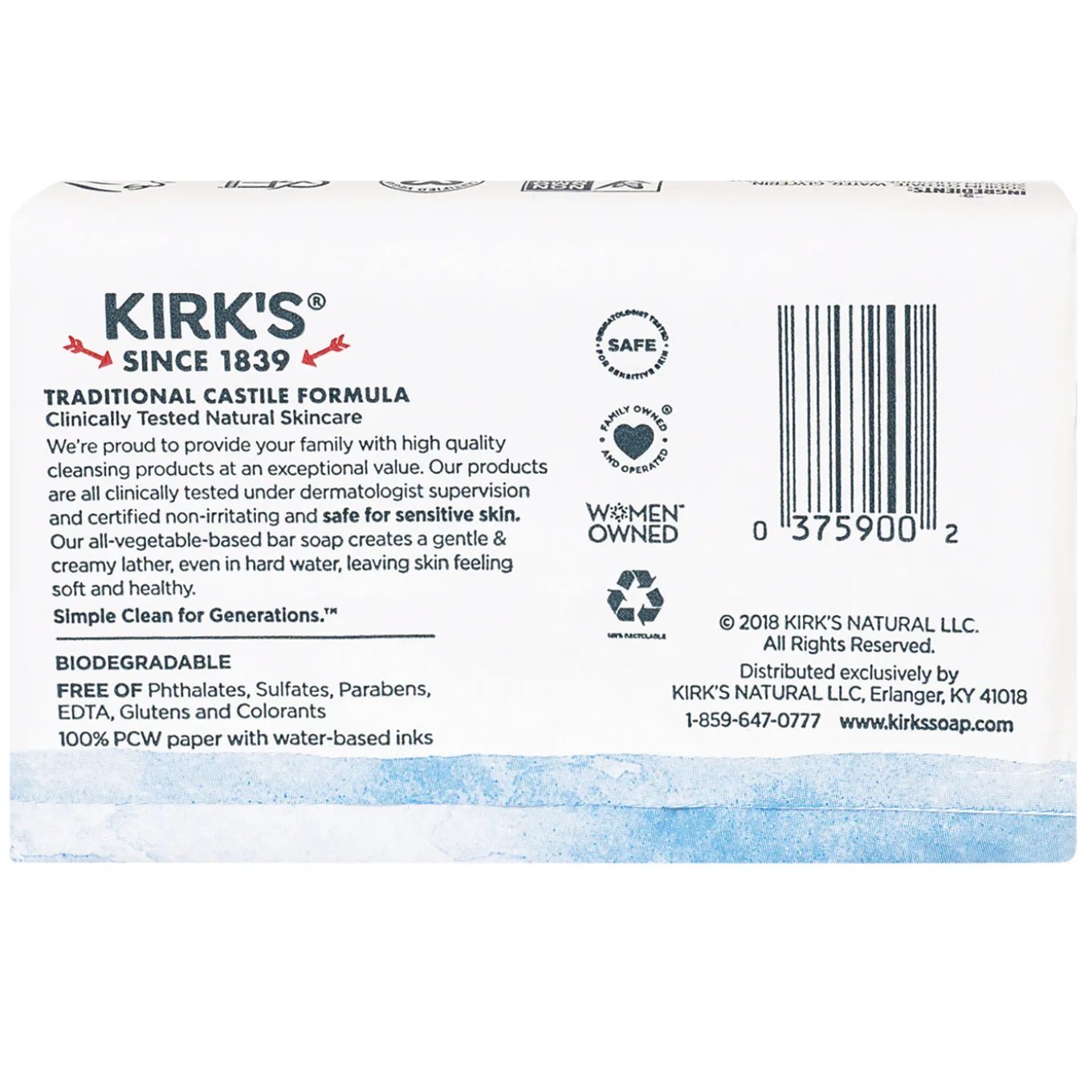 Kirk's Castile Soap 113 g