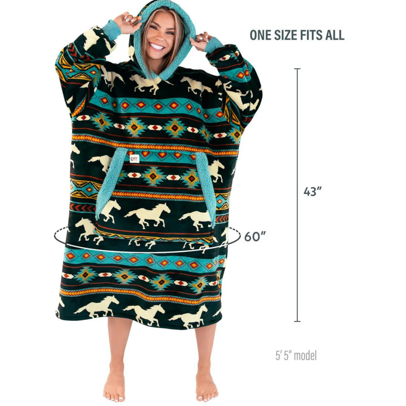 Lazy One Blanket Hoodie
