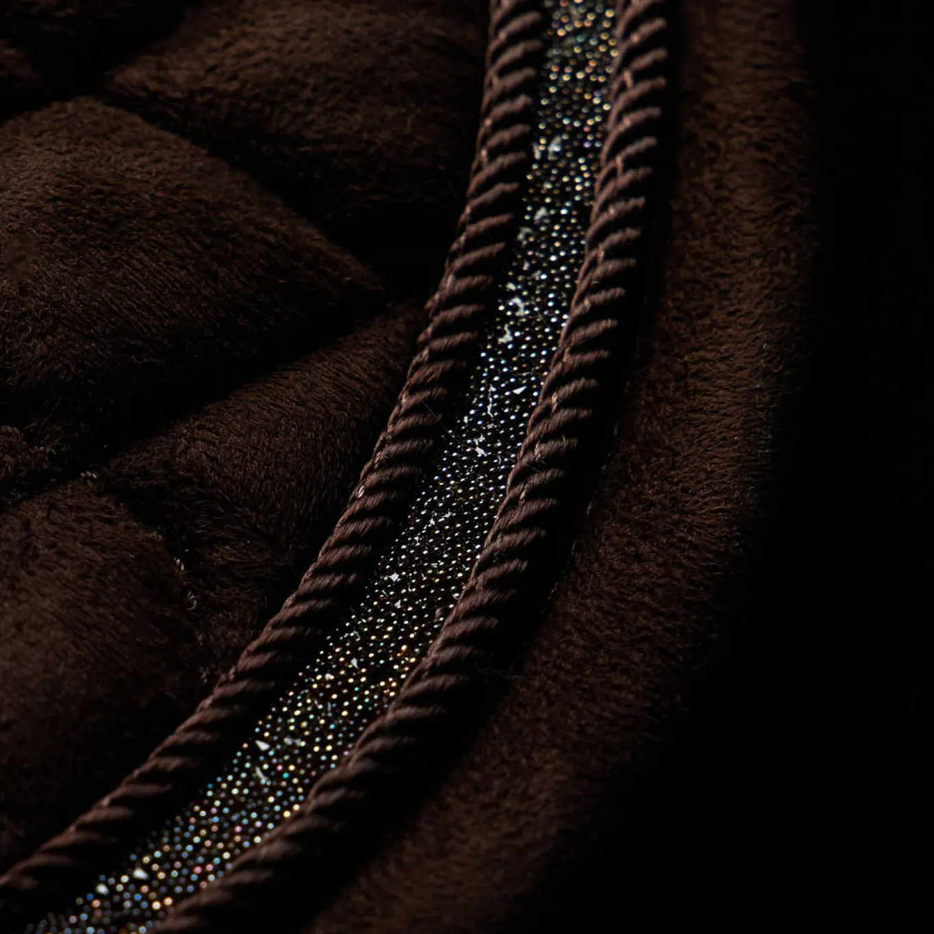 LeMieux Crystal Suede Dressage Saddle Pad