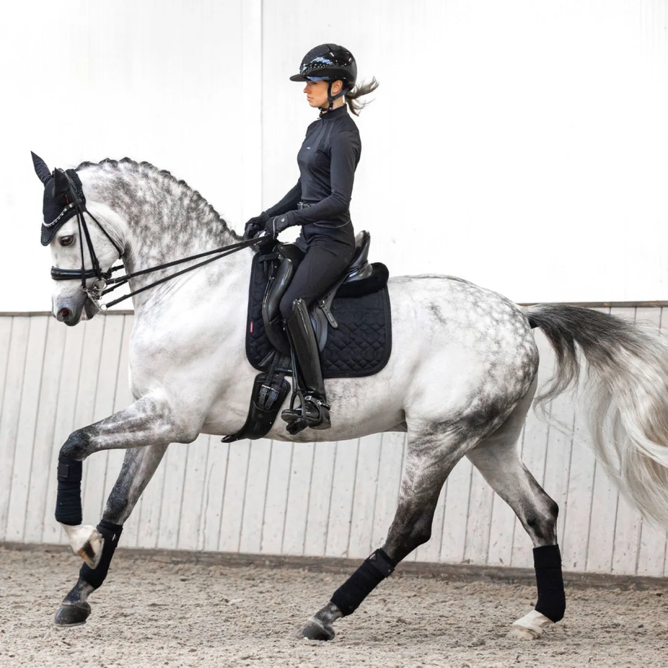 LeMieux Crystal Suede Dressage Saddle Pad