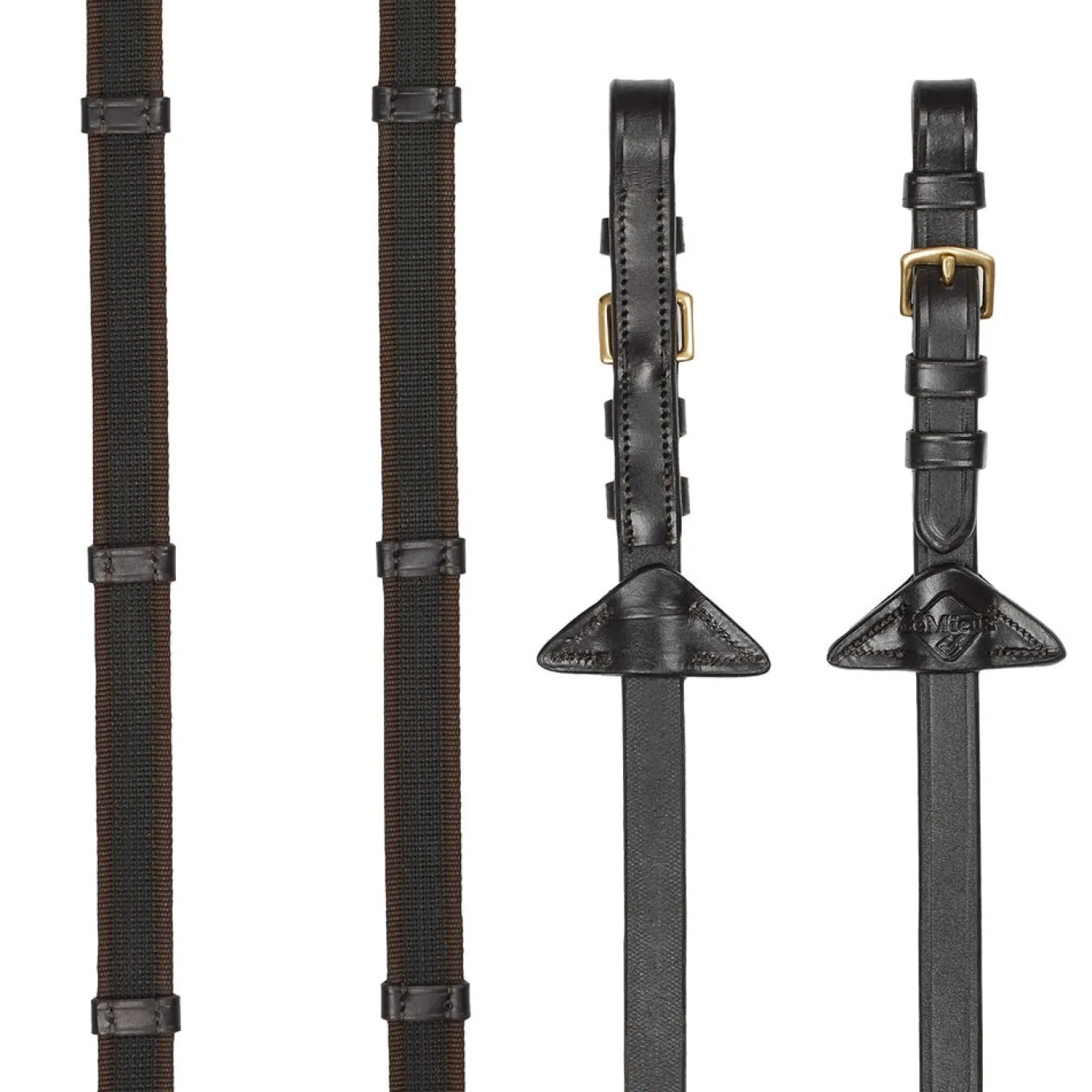 LeMieux Rubber Grip Continental Reins