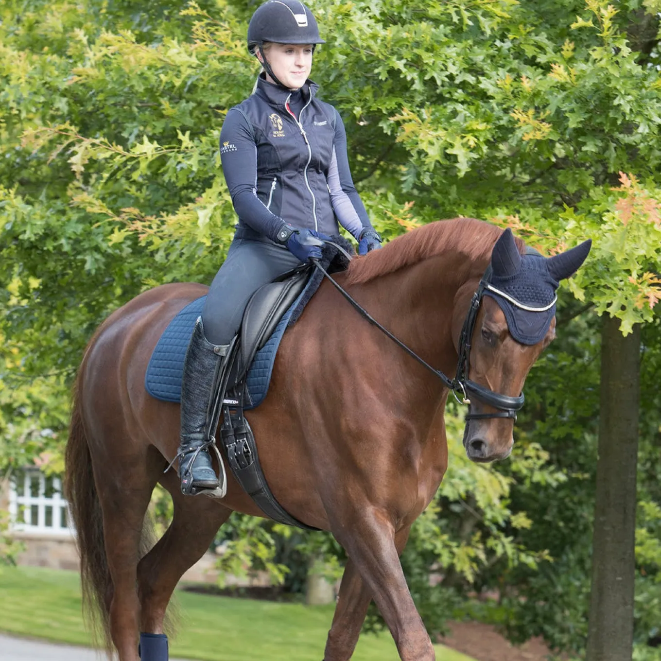 LeMieux Suede Dressage Square Saddle Pad