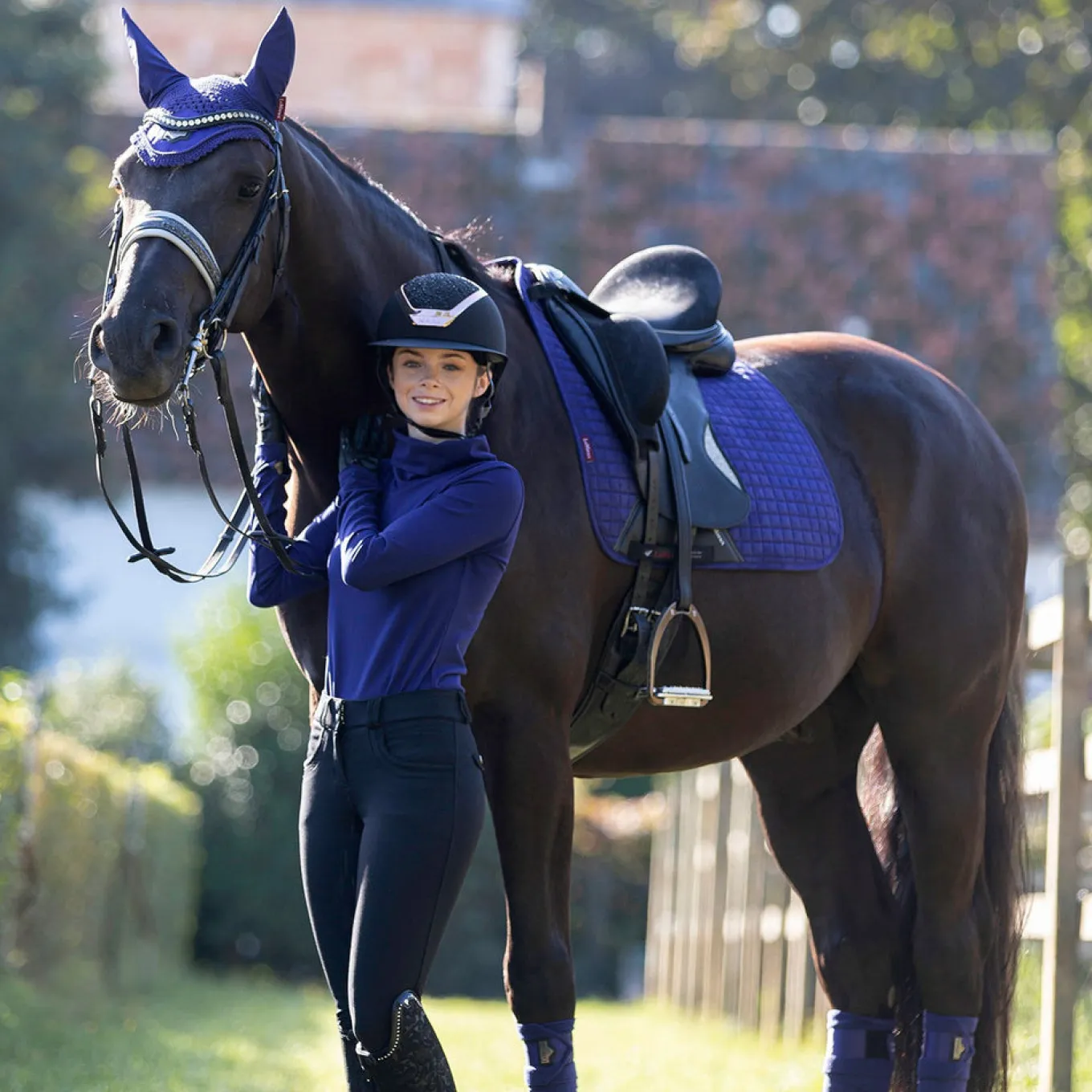 LeMieux Suede Dressage Square Saddle Pad