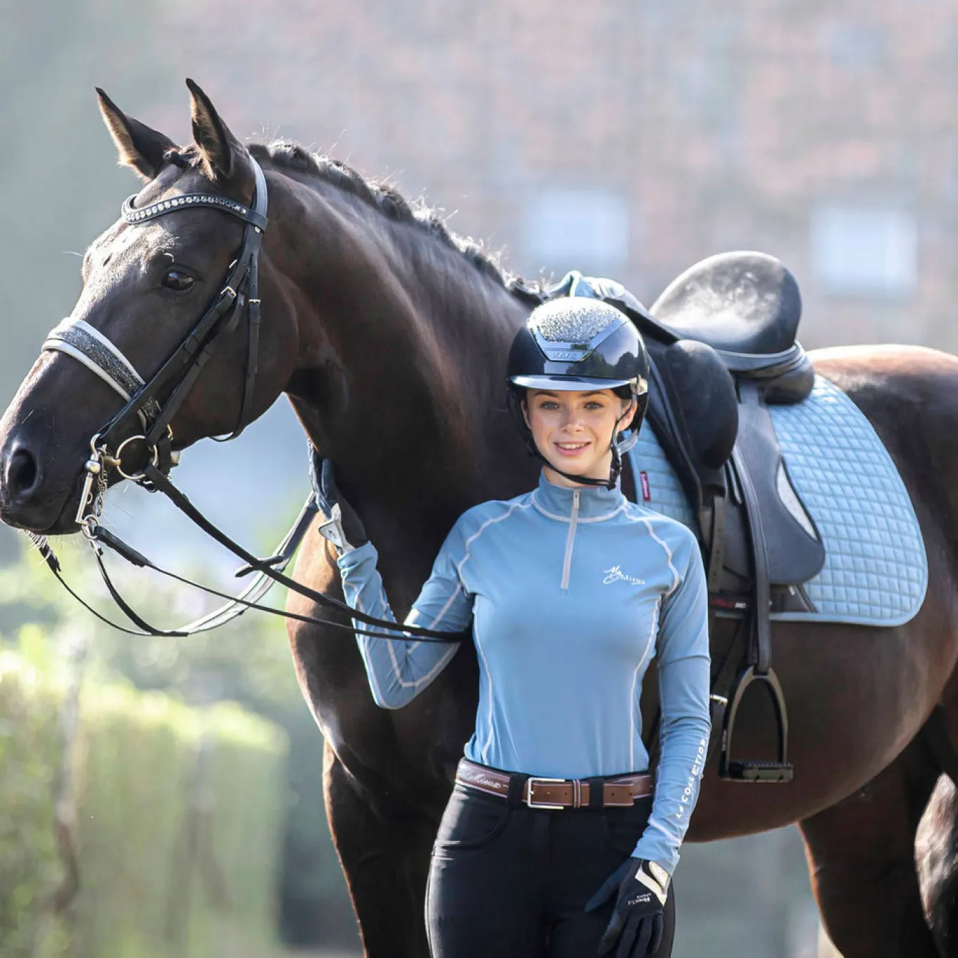 LeMieux Suede Dressage Square Saddle Pad
