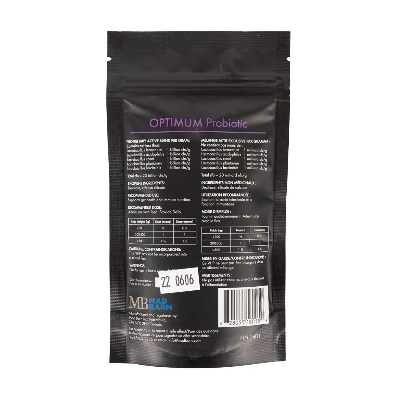 Mad Barn Optimum Probiotic 60 g