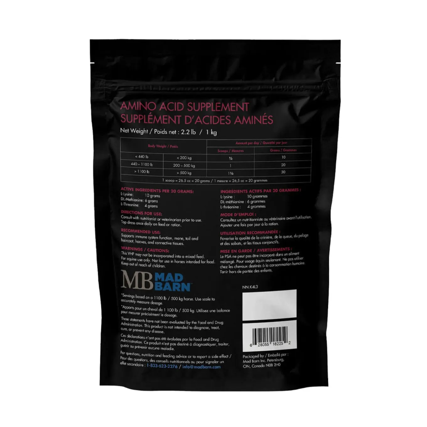 Mad Barn Three Amigos 1 kg