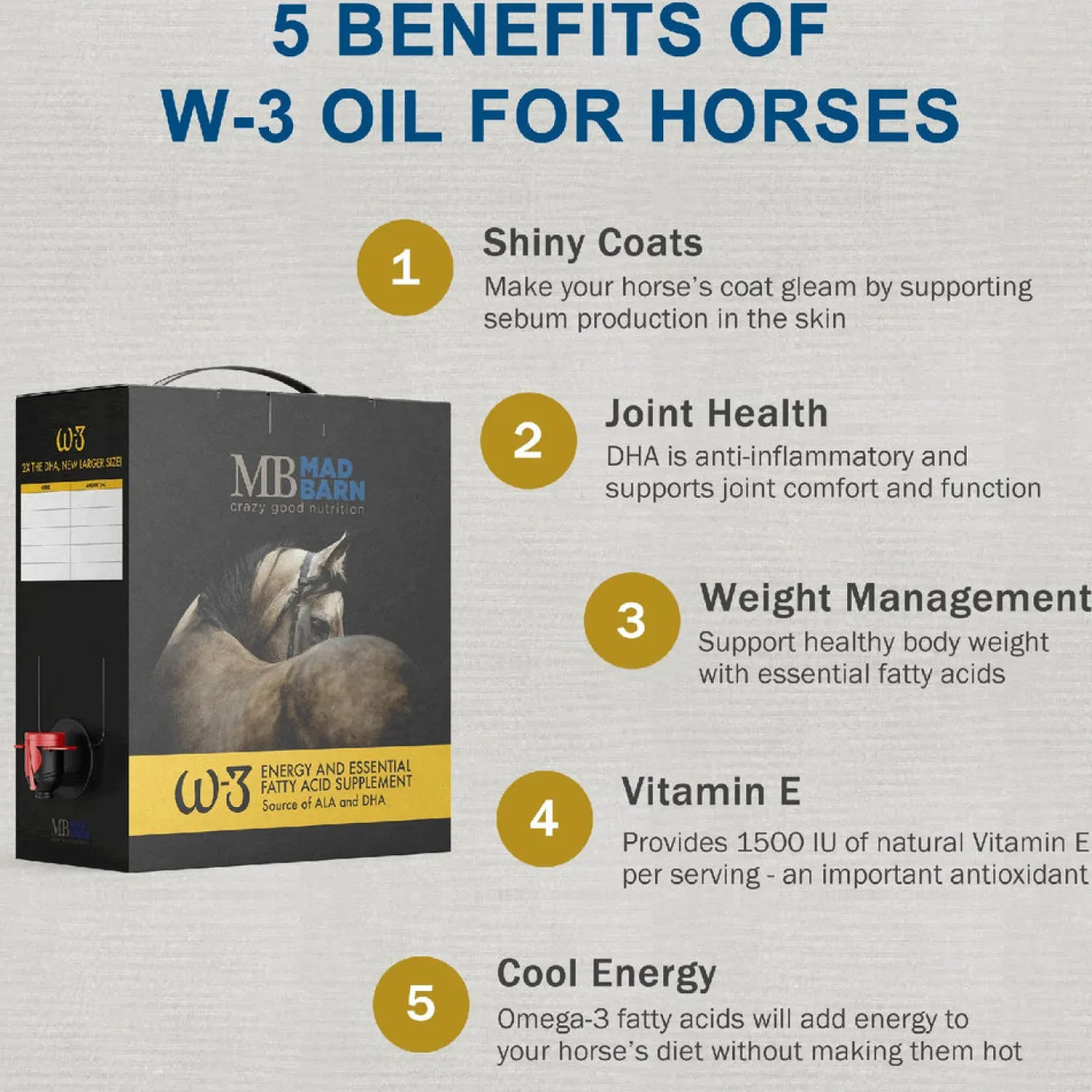 Mad Barn W3 Oil 5 L