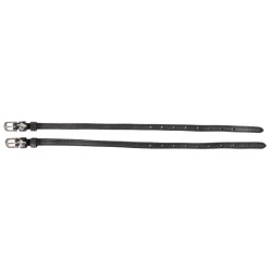 Mane Jane Silver Fox Head Spur Straps