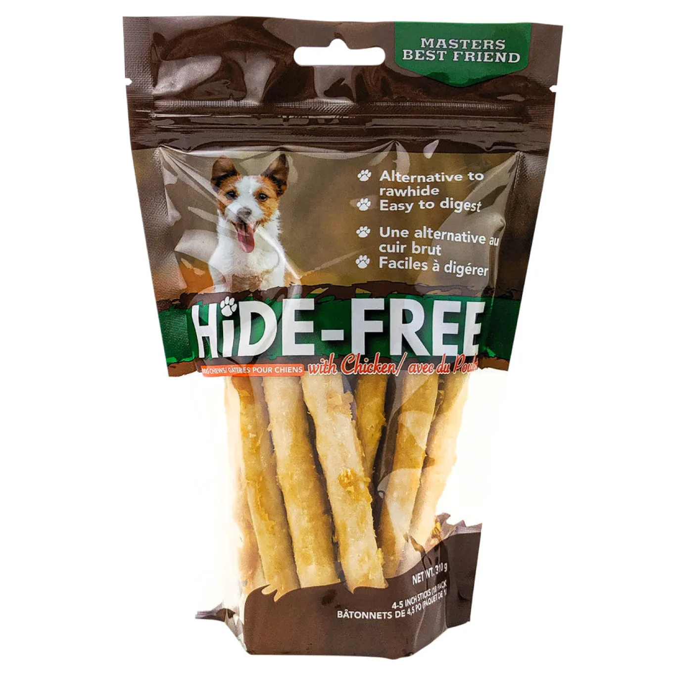Masters Best Friend Chicken Hide Free Sticks Dog Chews 12 cm - 18 Pack