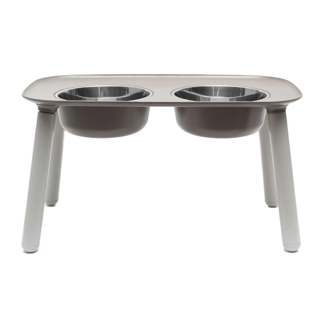 Messy Mutts Elevated Double Feeder Adjustable Height Dog Bowl