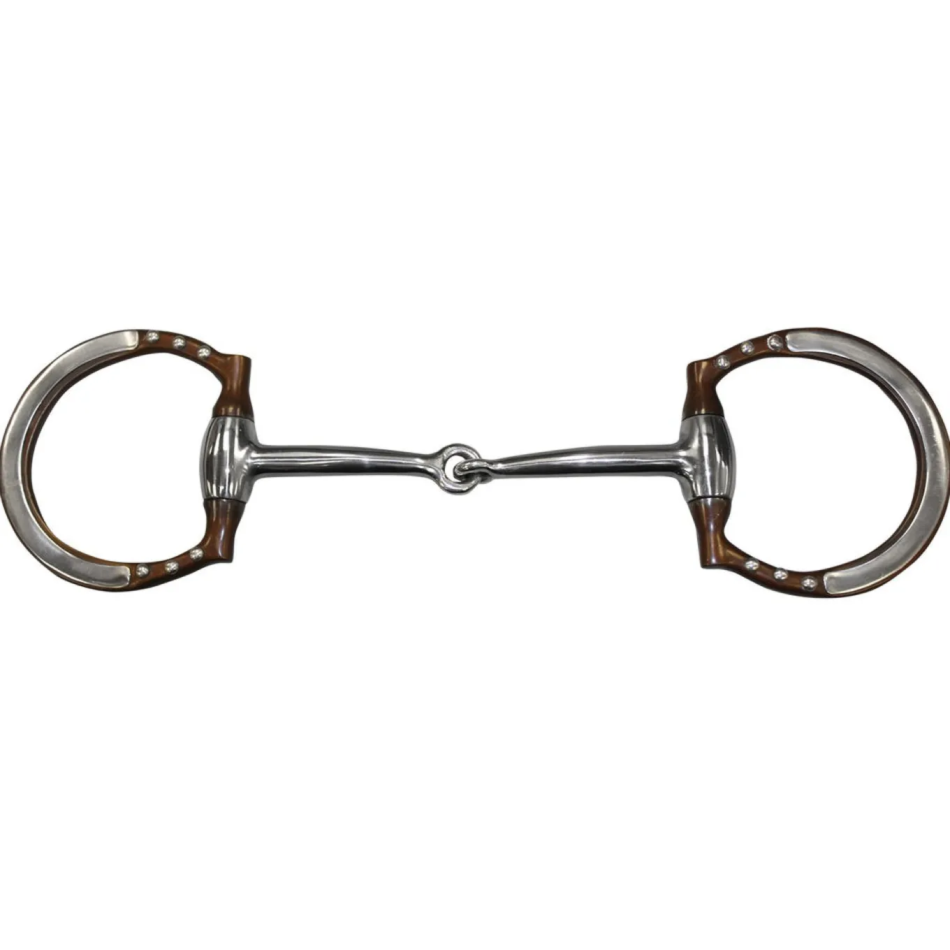 Metalab Antique Copper Offset Dee Ring Bit W/ Overlay