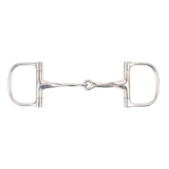 Metalab Racing Dee Slow Twist Snaffle Bit