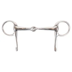 Metalab Stainless Steel Half Cheek Snaffle Bit