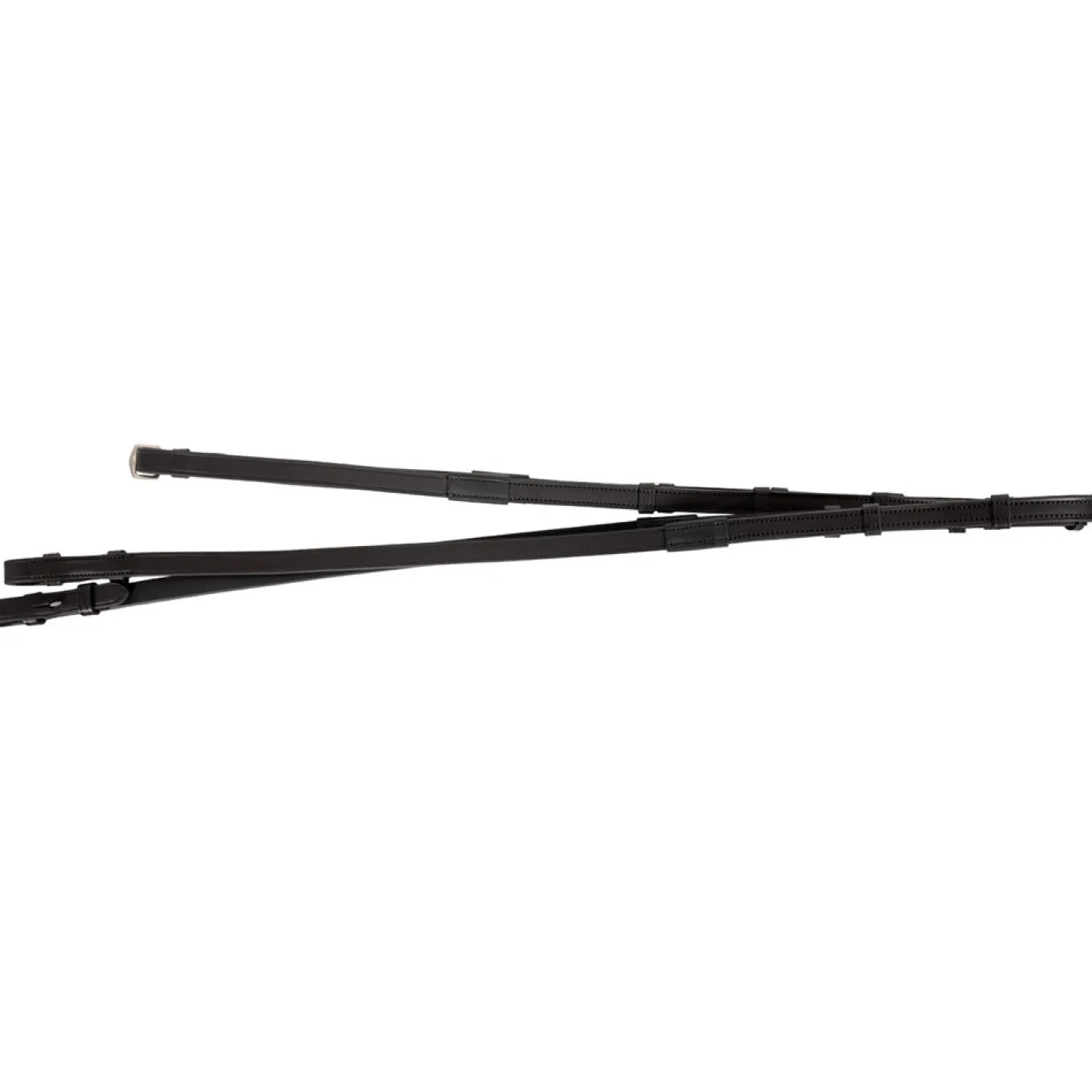 Mondega Rubber Lined Reins W/ Stoppers