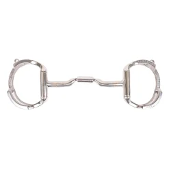 Myler Eggbutt Low Port Bit W/ Hooks - Level 2