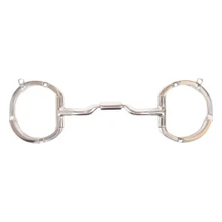 Myler Eggbutt Low Port Bit W/ Hooks - Level 2