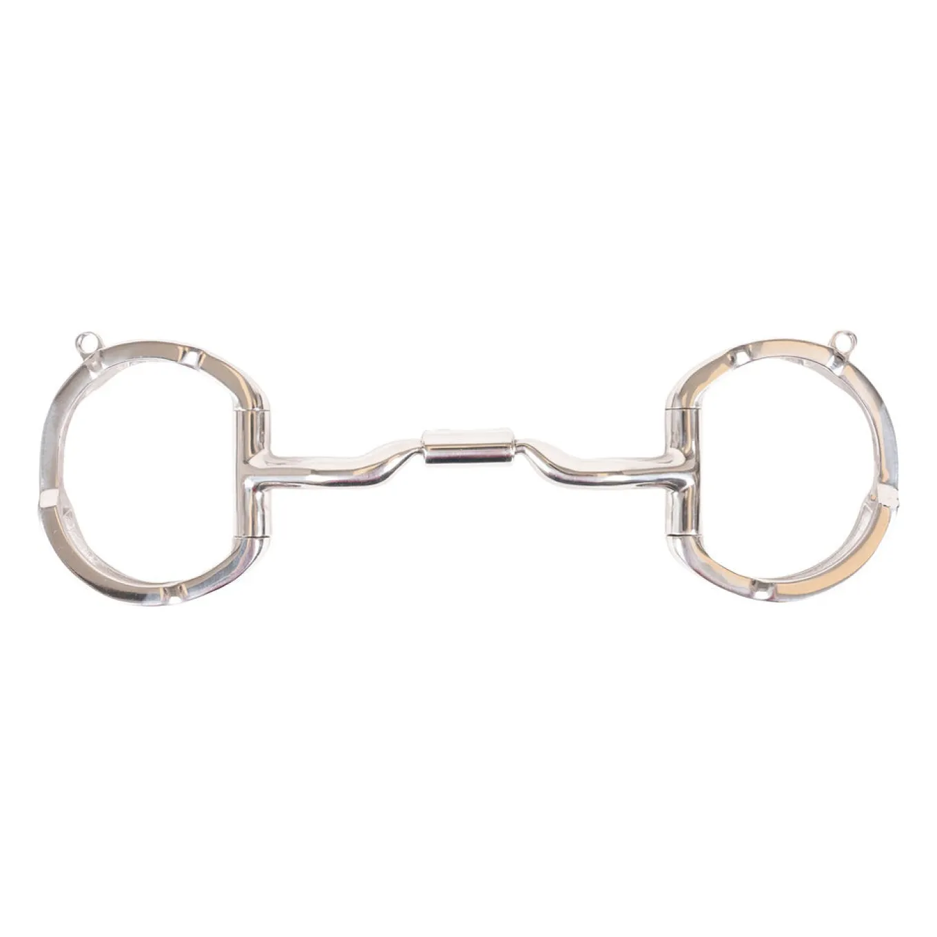 Myler Eggbutt Low Port Bit W/ Hooks - Level 2