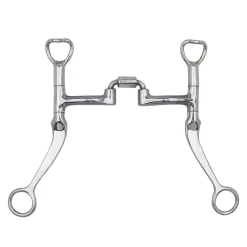 Myler Flat Shank Bit W/ Correctional Low Port - Level 2-3