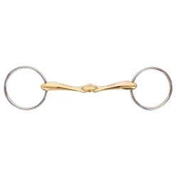 Neue Schule Loose Ring Turtle Tactio Flex Snaffle Bit 16 mm