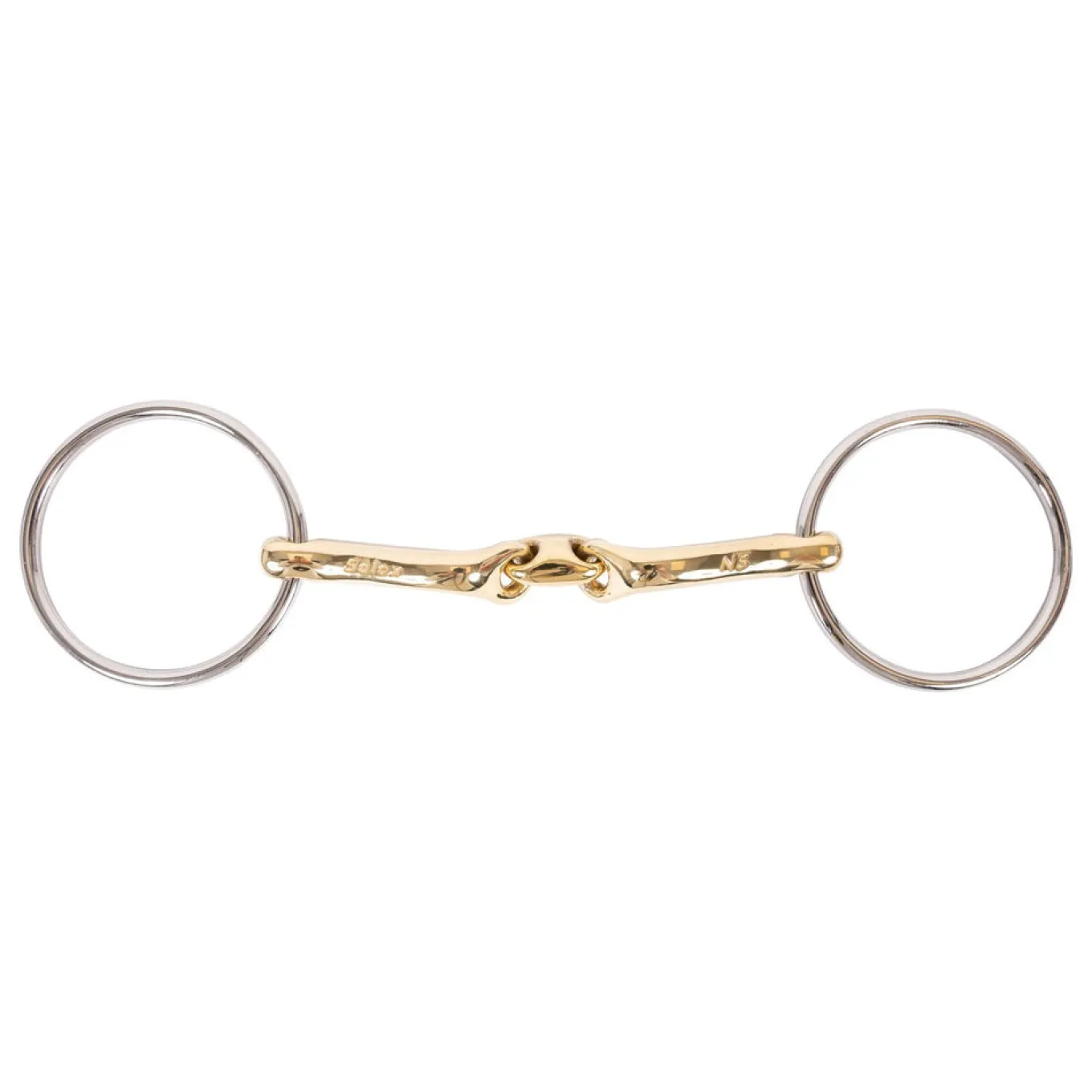 Neue Schule Loose Ring Verbindend Snaffle Bit 12 mm