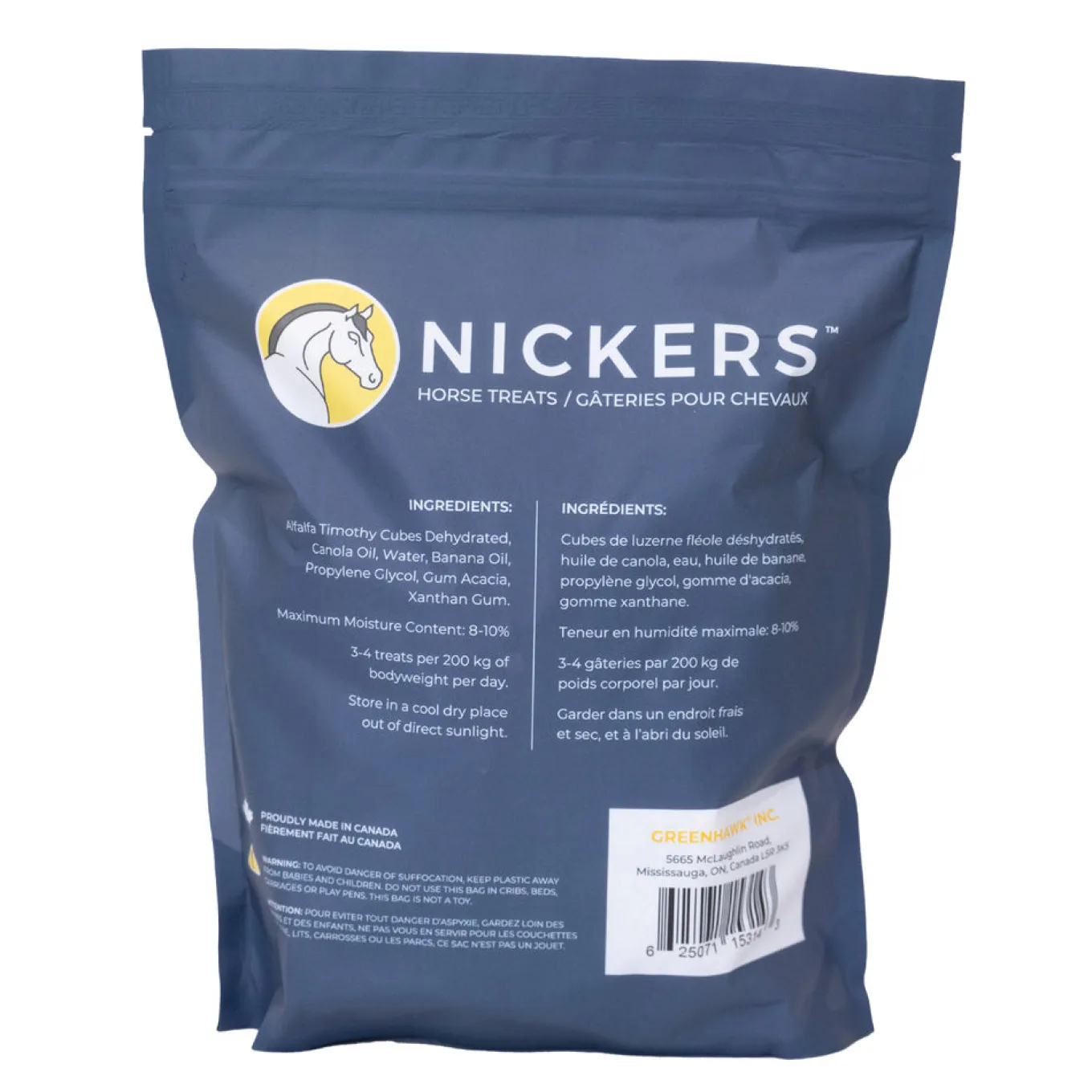 Nickers Crunchy Cubes Horse Treats