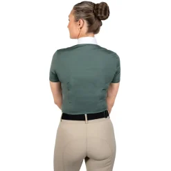 Nikara Emilia Pleat Bib Short Sleeve Show Shirt