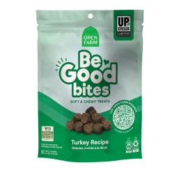 Open Farm Be Good Bites Turkey Recipe Soft & Chewy Dog Treats 170 g