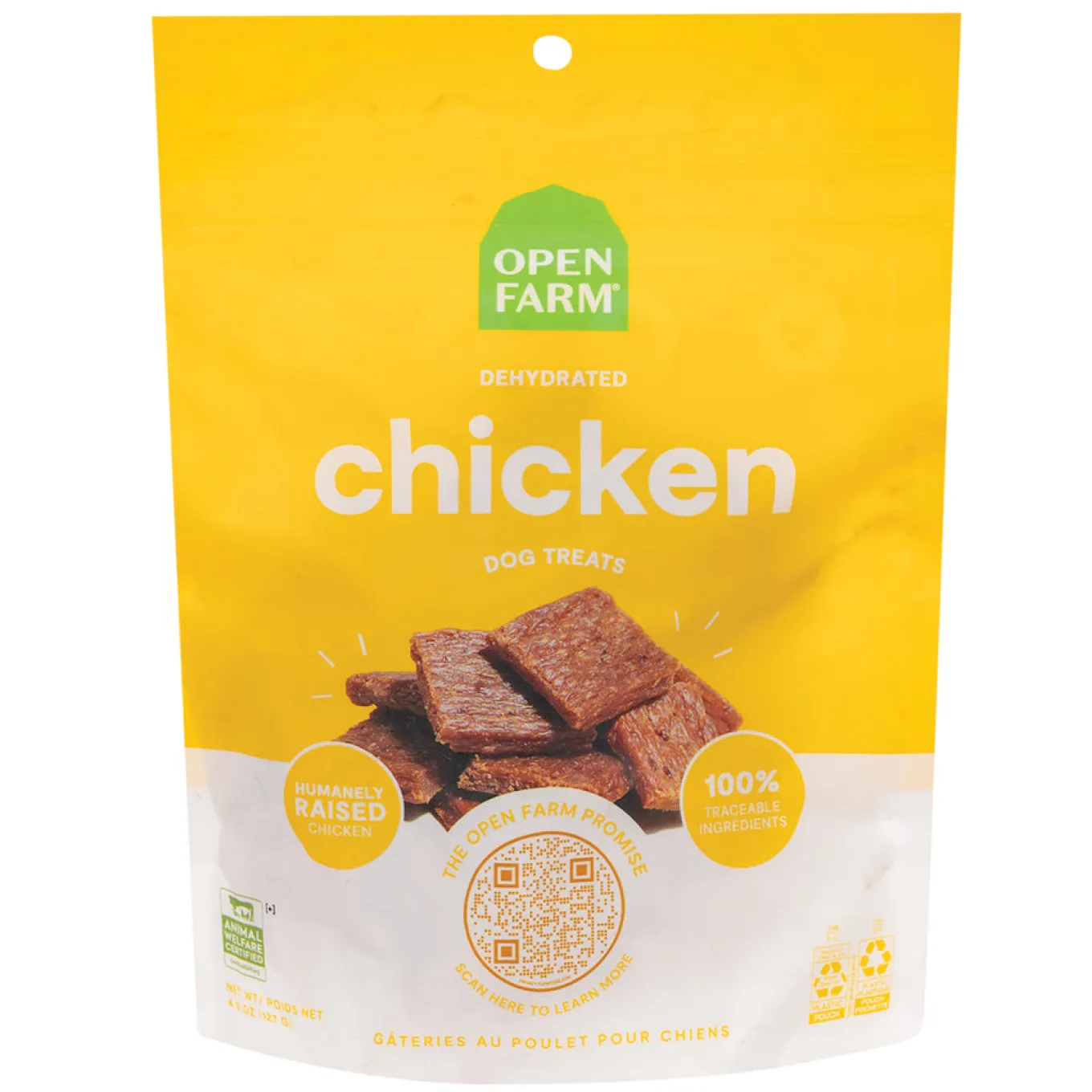 Open Farm Chicken Dog Treats 127 g